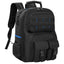 Tool Backpack, Heavy Duty Tool Bag with Padded Shoulder and Removable Tool Organizer, Water-Resistant Work Backpack, for Electricians