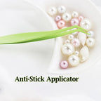 Anti-Stick Applicator No Glue Eyelashes Non Stick Coated Stainless Steel Tweezer Glue-free Eyelashes Beginner-Friendly tools