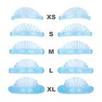 5Pairs Eyelash Perm Pads Silicone Lash Lifting Rods Shell-shape 3D Eyelash Extension Curler Lash Perm Shield Makeup Accessorie