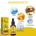 EELHOE 20ml Ginger Hair Growth Oil Strengthening Scalp Nourishing Hair Roots Anti Loss Fuller Care Hairs Essence for Women Men