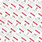 Workout Cards Deck 36 Pieces High-Definition Portable Cards Training Exercises Guide for Women Men Beginners Home Gym Outdoor