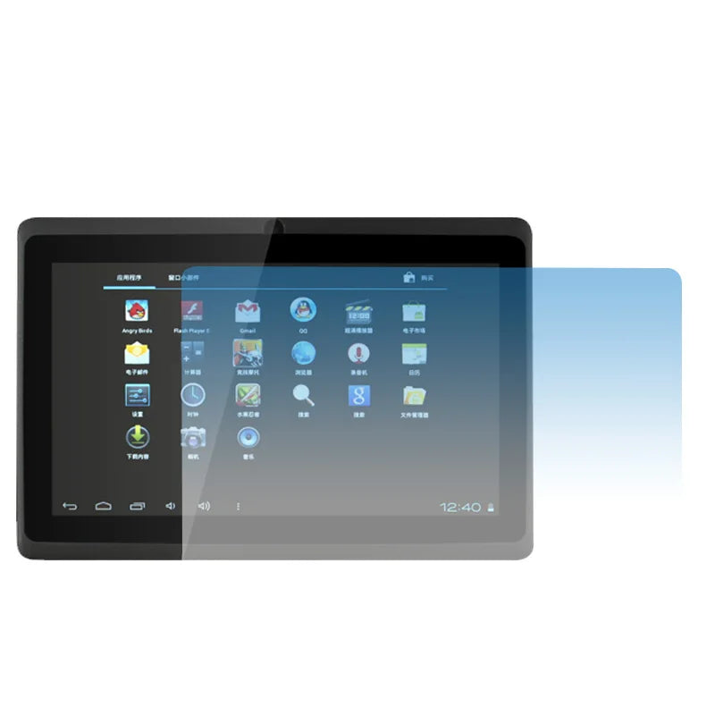 Universal 7inch Screen Tablet Protector Clear LCD Screen Guard Shield Film For Amazon Kindle Fire HD 7‌, Samsung Galaxy Tab Imagen secundaria del producto