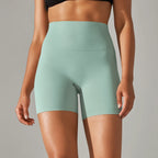Yoga Shorts Women Fitness Shorts Running Cycling Shorts Breathable Sports Leggings High Waist Summer Workout Gym Shorts