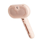 3 in 1 Cat Steam Brush Cat Grooming Brush with Release Button Cat Brush Pet Hair Cleaning Brush Comb for Cats Dogs Small Animals