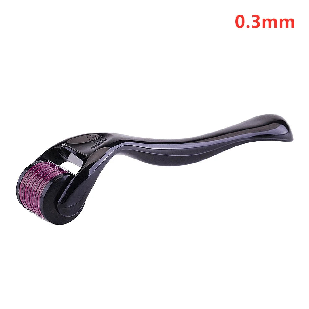 Derma Roller 0.2mm 0.25mm 0.3mm Needles, Micro Needle Tool for Facial Body Hair Growth, Skin Care & Beard Roller