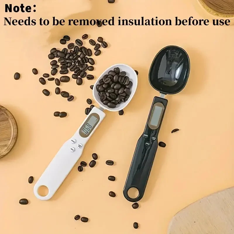 Mini Spoon Scale Digital Kitchen Scale Electronic LCD Food Scale 0.1-500g Cooking Flour Milk Coffee Powder Weight Measure Spoon Imagen secundaria del producto
