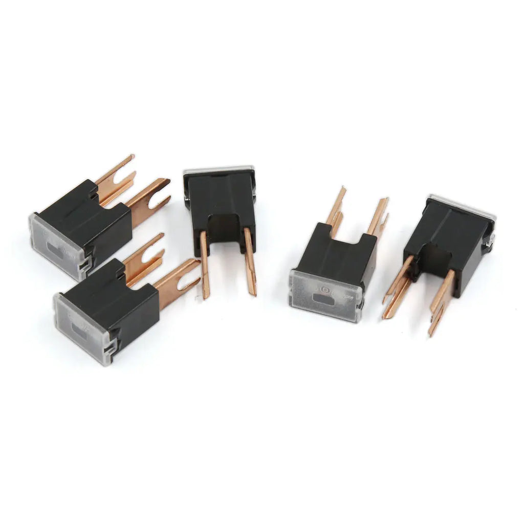 X Autohaux Car Auto 80A Pacific Type Male Pal Slow Blow Fuse Auto Link 5 Pcs Universal For Auto Car Vehicle