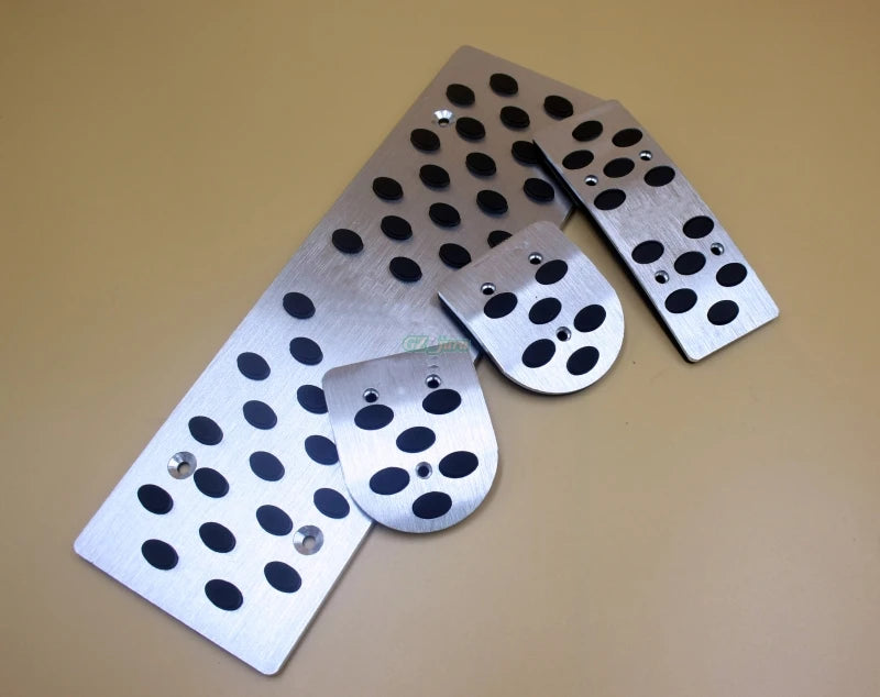 Auto gas accelerator pedal For Audi A4 B6/B7/B8 A6 C5/C6 A7 Q5 Manual Aluminum Rest Brake Gas Clutch Pad Accelerator Cover Imagen secundaria del producto
