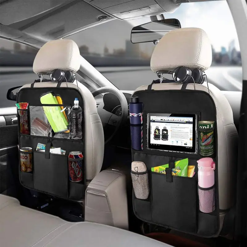 Car Backseat Organizer Touch Screen Imagen secundaria del producto