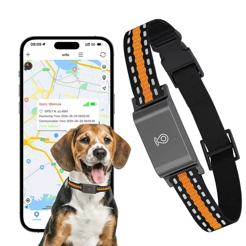 Pet Smart Gps Tracker Mini Real Time Tracking Locator USB Charging Dog GPS Tracker Smart Electronic Pet Tracker for Android IOS
