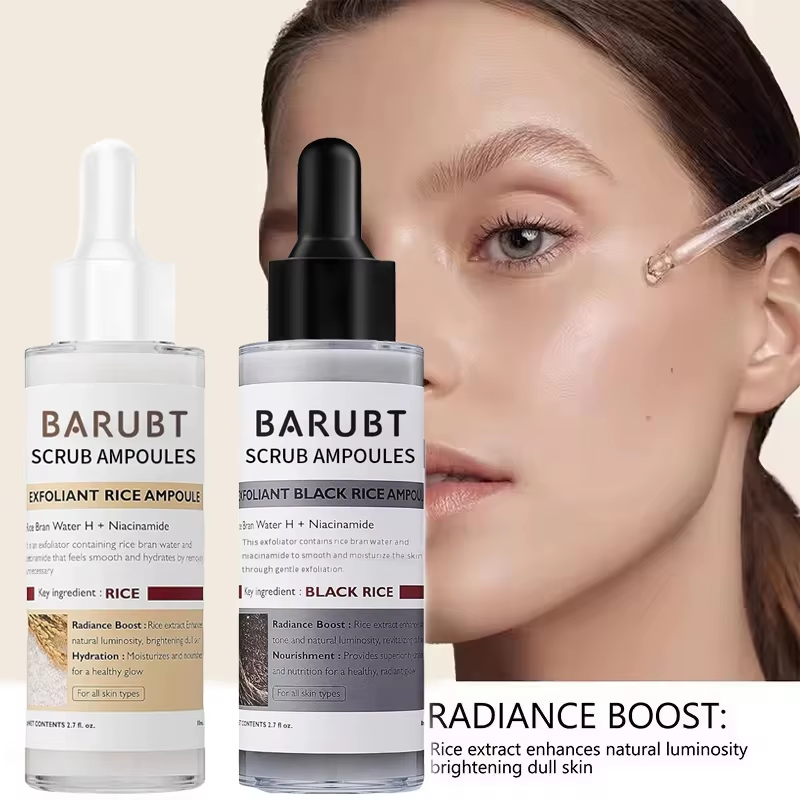 White Black Rice Ampoule Serums Secondary image