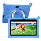 New Global Android Version 7 Inch Tablets Quad Core 4GB+64GB ROM 5G WiFi Google Kids Tablets Portable Kids-Proof Protective Case