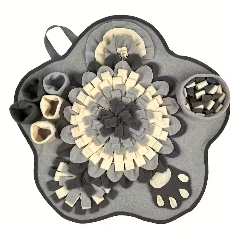 [Interactive Snuffle Mat] Durable Polyester KM-P Interactive Snuffle Mat for Dogs - Slow Feeder & Foraging Skill Toy Imagen principal del producto