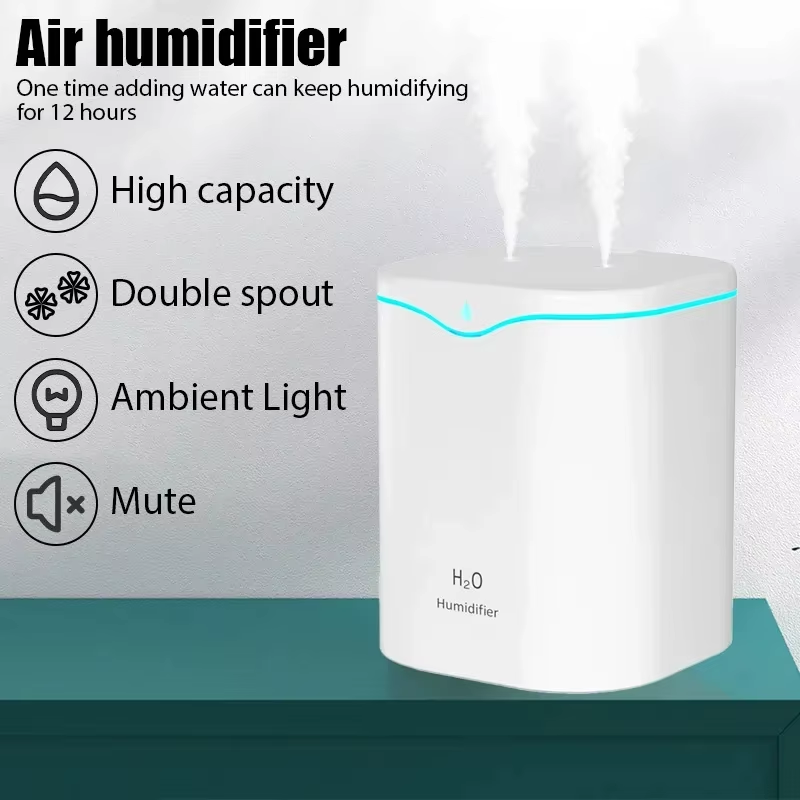 2000ml USB Cool Mist Humidifier Double Secondary image