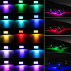 High Quality 8Pods RGB LED Rock Lights APP Control for Jeep Off-Road Truck UTV ATV Underbody Wheel Lights Car LED Chassis Strip