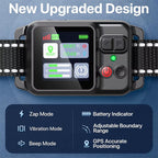 GPS Dog Wireless Fence Coverage Range 49-6561 Feet IP67 Waterproof Adjustable Training Modes GPS Positioning Outdoor Use Only