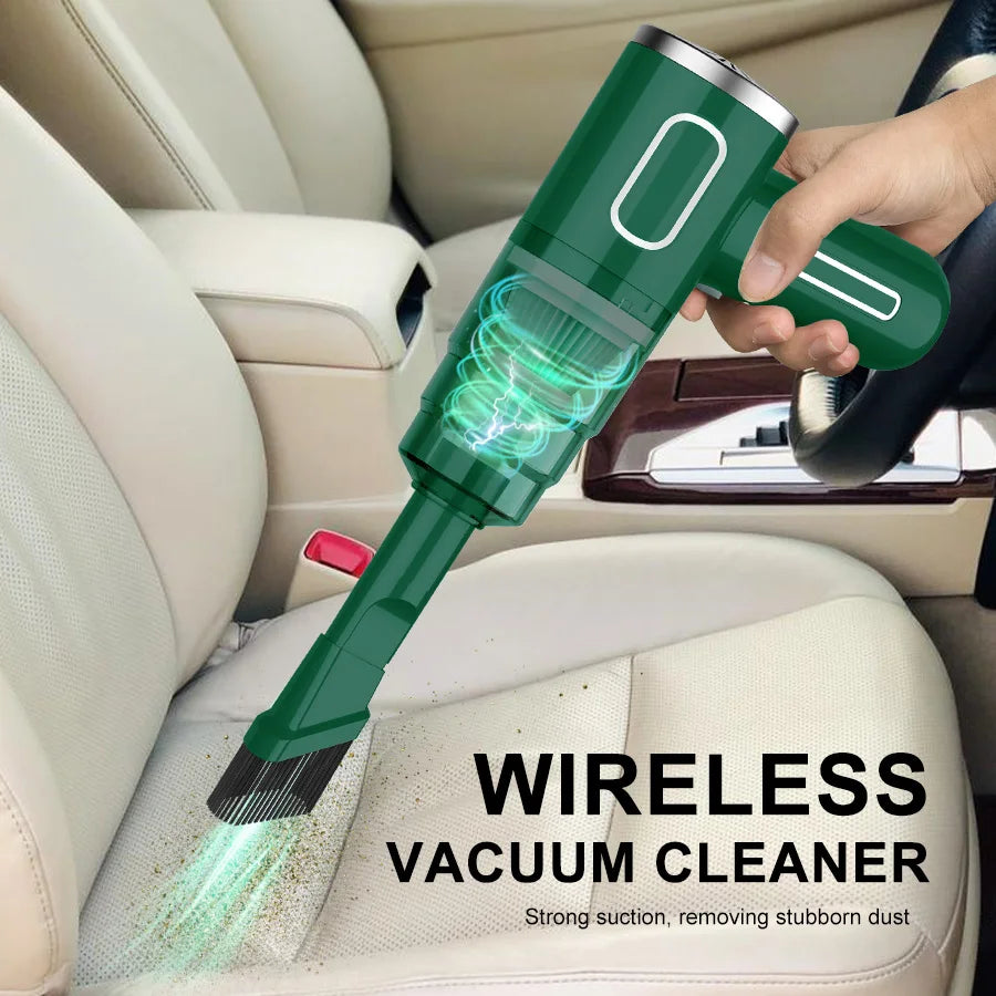 ABS Car Vacuum Cleaner Portable Powerful Wireless Vacuum Cleaner Home Carpet Cleaner Home Appliance Mini Cleaning Machine