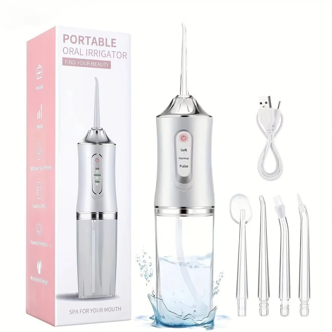 Oral Irrigator Dental Water Jet Flosser Secondary image