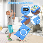 New Global Android Version 7 Inch Tablets Quad Core 4GB+64GB ROM 5G WiFi Google Kids Tablets Portable Kids-Proof Protective Case