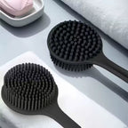 4PCS Set Silicone Body Scrubber Soft Exfoliating Brush for Face Gentle Shower Massage and Skin Cleansing Bathroom Accessories