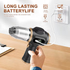 Cordless Handheld Vacuum Cleaner Suction Vacuum Cleaner Can Absorb Dust Debris Pet Hair Multi-Functional Household Car