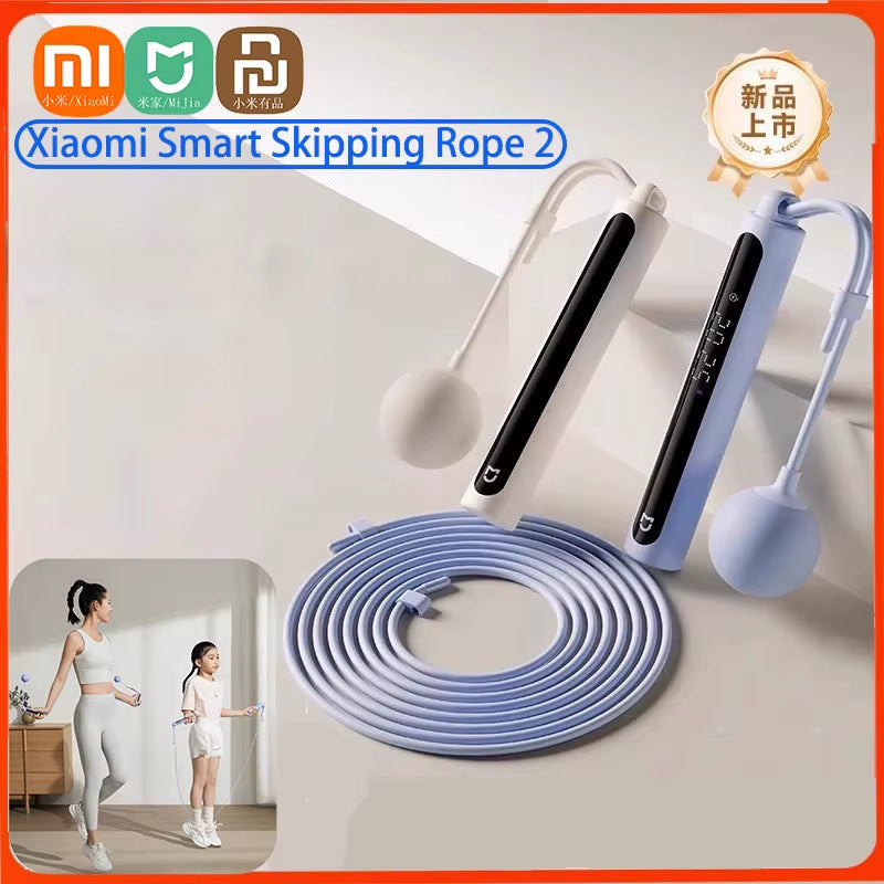 Smart Skipping Jump Rope 2 Digital Counter Adjustable Calorie Calculation Sport Fitness Exercise Lose Weight
