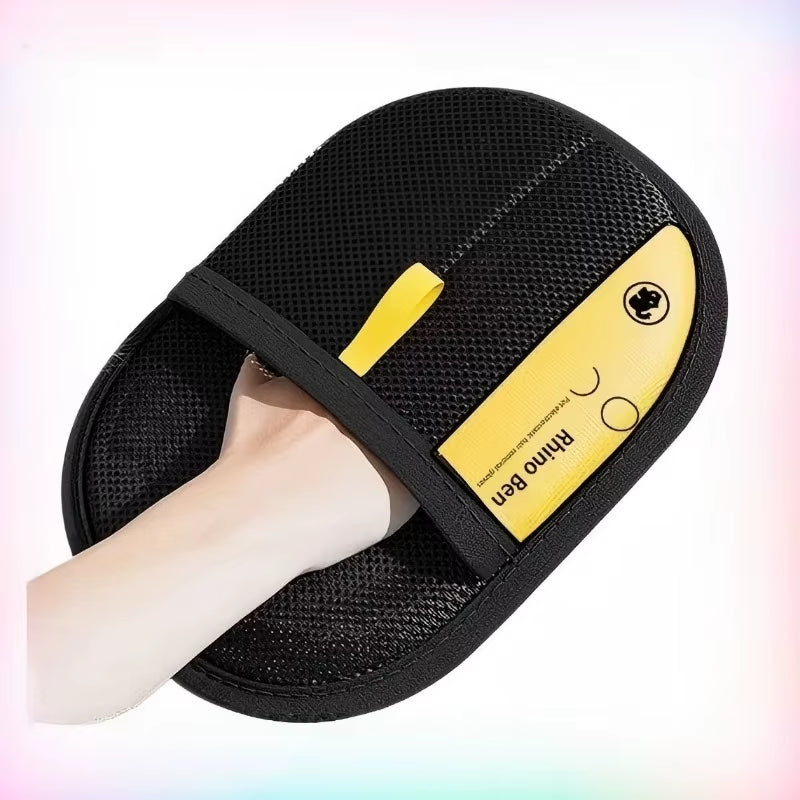 Pet Hair Glove Removal Cat Grooming Reusable Electrostatic Dedusting Brush Dog Hair Remover for Couch Carpet Clothes Washable